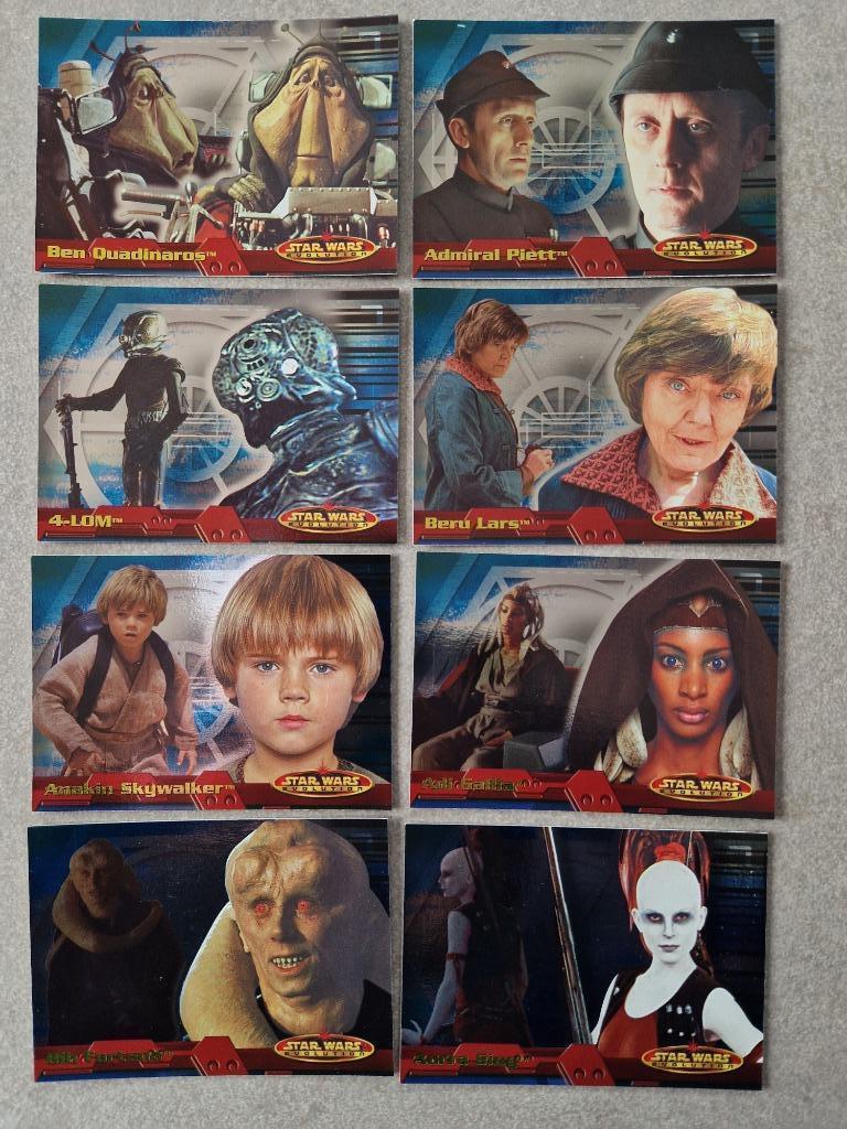 2001 TOPPS Star Wars Evolution 113 Trading cards cartes set, Enlèvement ou Envoi, Comme neuf, Autres types