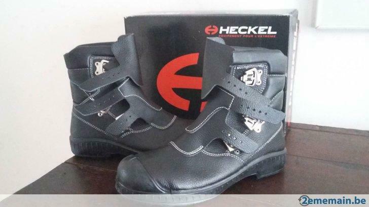 Chaussures de sécurité Heckel Macranger Fondeur BR, Vêtements | Hommes, Chaussures, Neuf, Autres types, Noir, Enlèvement