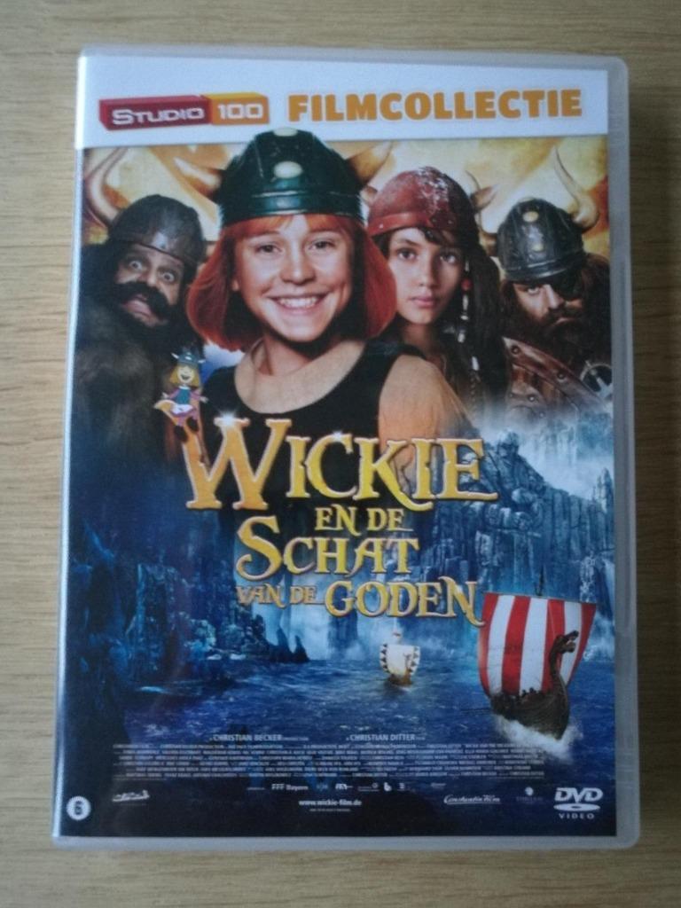 DVD Wickie en de schat van de goden, Cd's en Dvd's, Ophalen of Verzenden, Zo goed als nieuw