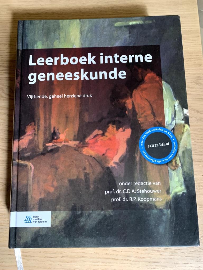 Leerboek interne geneeskunde - 15e editie, Boeken, Ophalen, Hoger Onderwijs, Zo goed als nieuw, Bohn,stafleu, van longhum