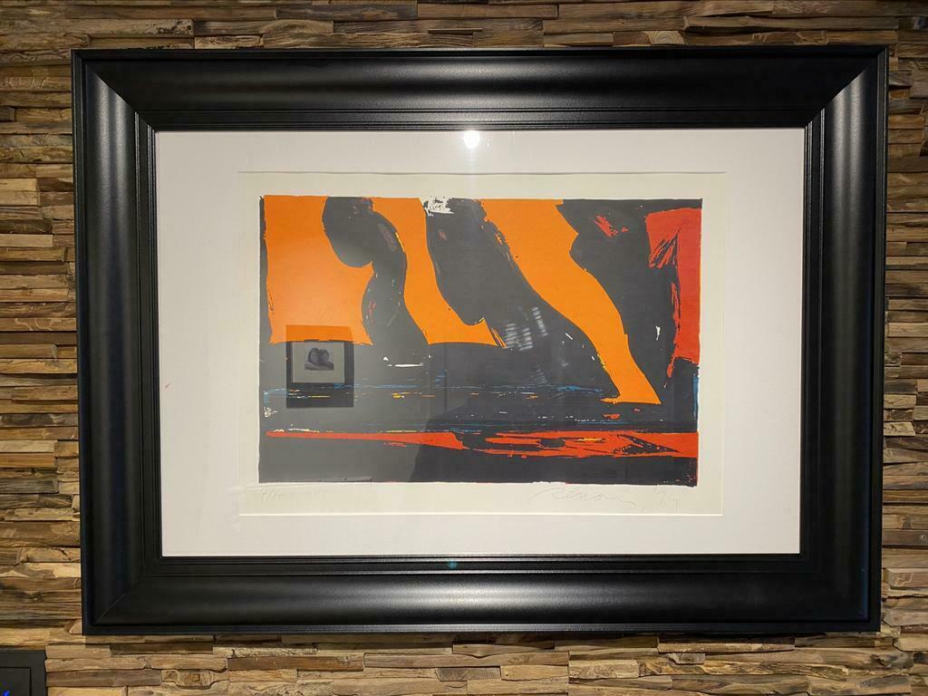 Lithographie  de 1994 édition limitée 7/60, Enlèvement