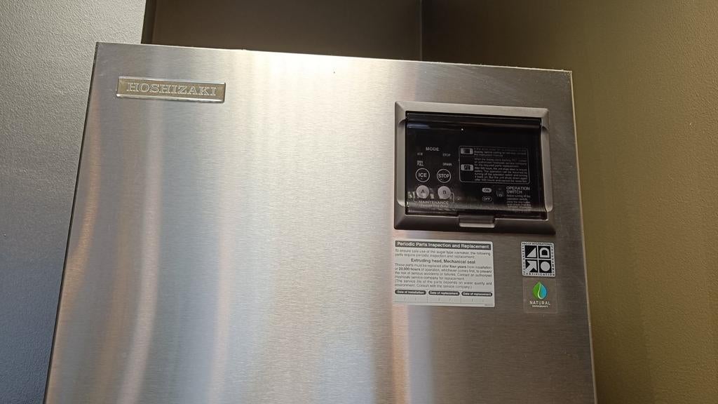 Hoshizaki FM-150AKE Nugget Ijsmachine+Opslagbunker ,150 kg, Enlèvement
