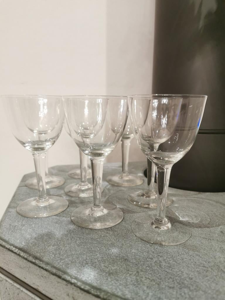 8 verres à Porto anciens, Enlèvement ou Envoi, Comme neuf