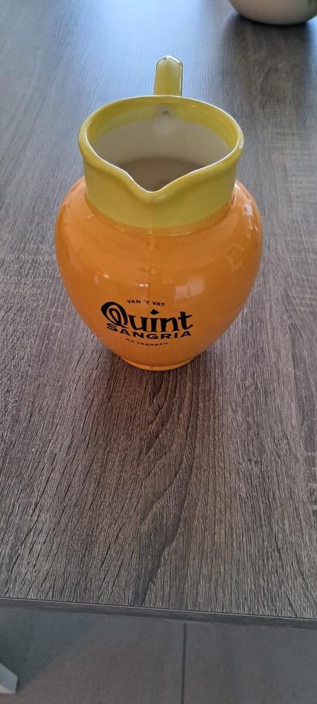 Sangria quint kan, Verzamelen, Ophalen