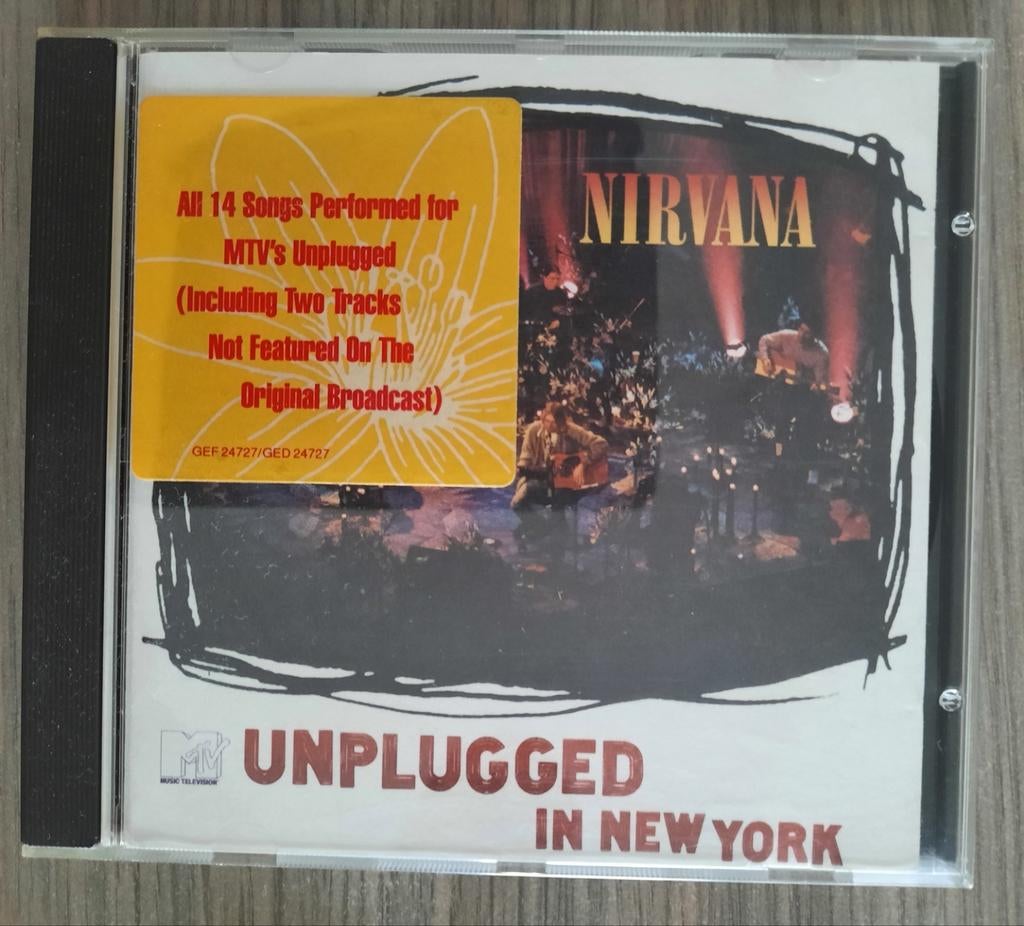 Nirvana unplugged in New York, Cd's en Dvd's, Ophalen of Verzenden, Zo goed als nieuw