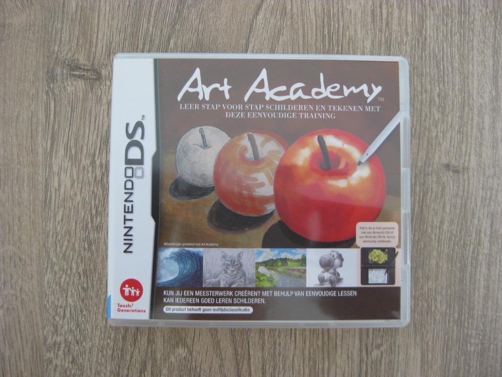 Nintendo DS Art Academy, Games en Spelcomputers, Ophalen of Verzenden, Zo goed als nieuw, Puzzel en Educatief, Vanaf 3 jaar
