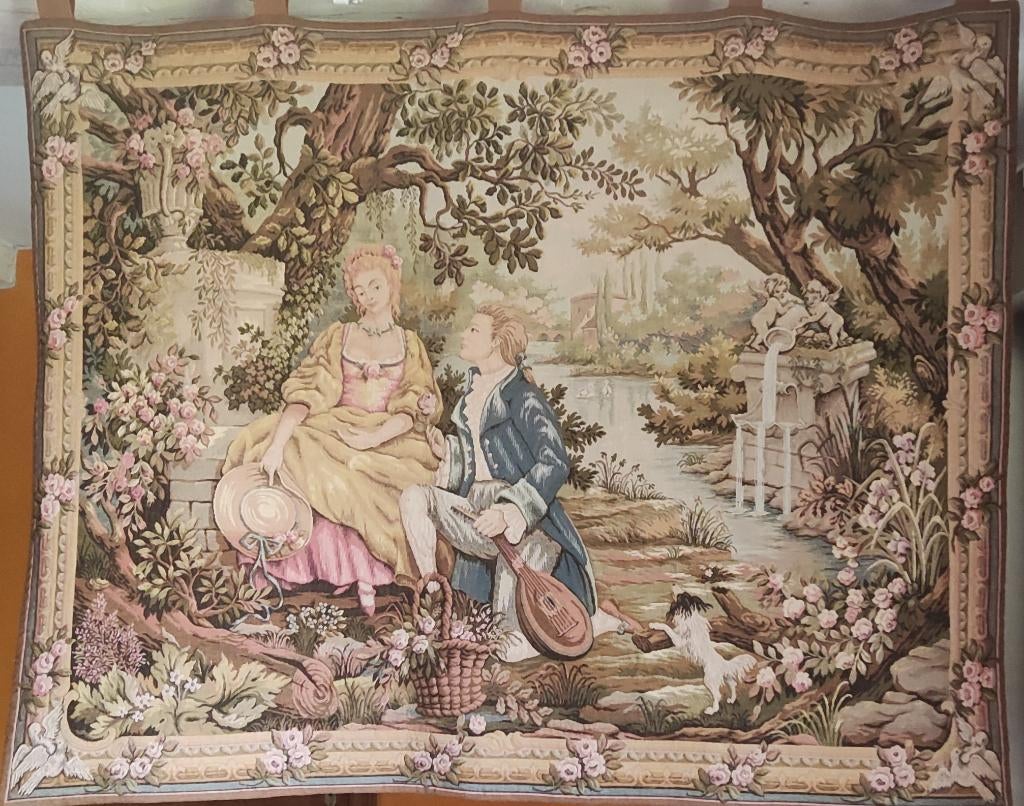 Wandtapijt van Jardin D'Amour., Ophalen of Verzenden