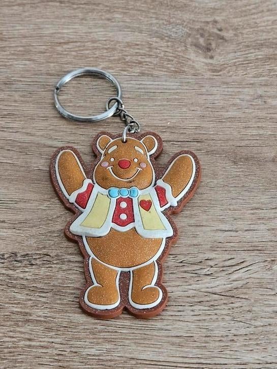 Porte-clés Winnie l'ourson en pain d'épice Disneyland Paris, Collections, Enlèvement ou Envoi, Comme neuf