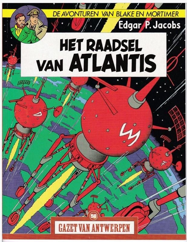 Blake & Mortimer – Het Raadsel van Atlantis, Edgar P. Jacobs, Eén stripboek, Ophalen, Gelezen