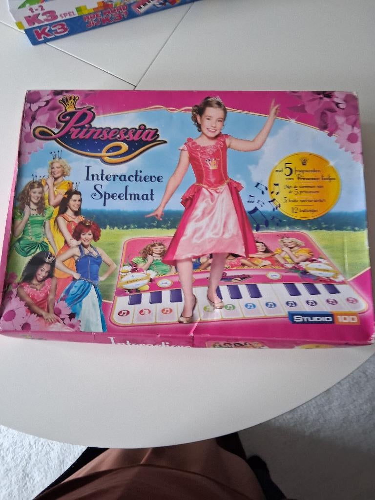 Prinsessia speelmat, Ophalen, Gebruikt