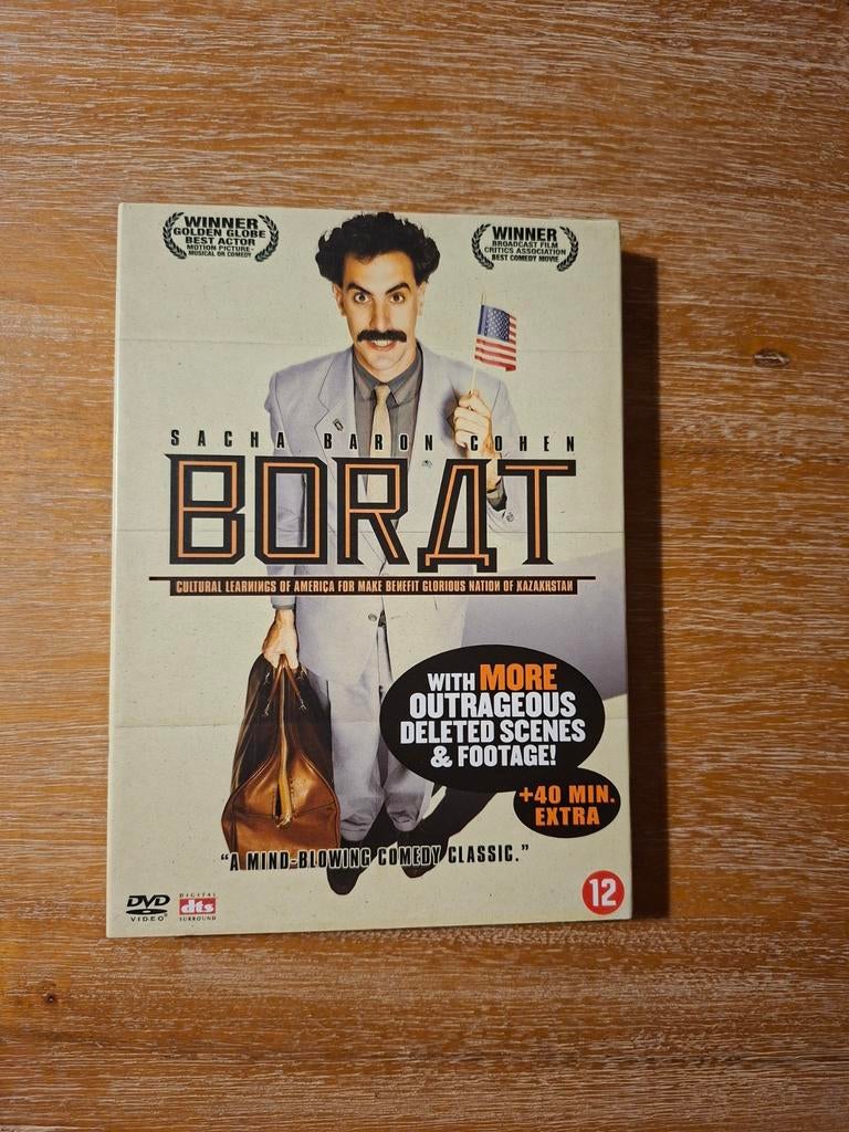 Dvd Borat, Cd's en Dvd's, Vanaf 12 jaar, Ophalen of Verzenden, Zo goed als nieuw, Overige genres