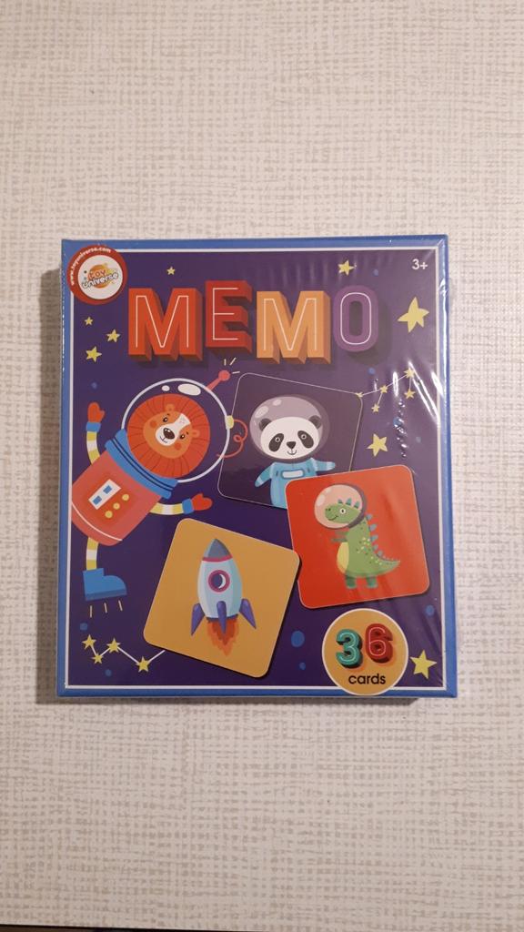 Memo Memory dieren en figuren kaartspel, Hobby en Vrije tijd, Ophalen of Verzenden, Nieuw