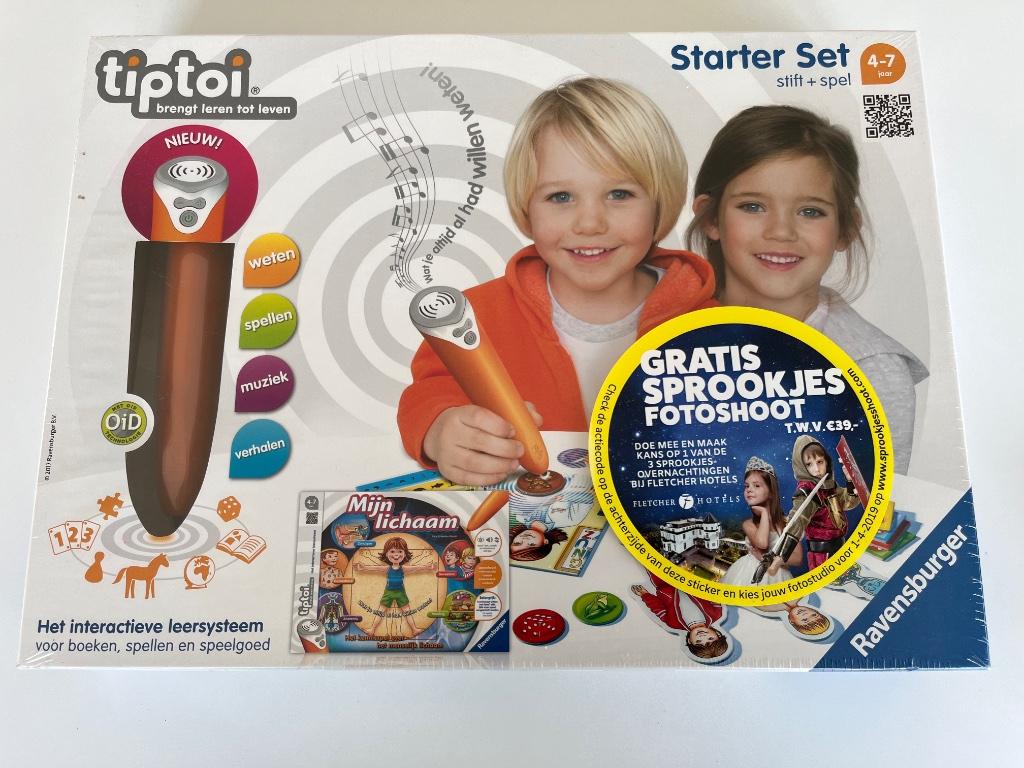 Tiptoi starterset 'Mijn lichaam’- NIEUW, Kinderen en Baby's, Ophalen of Verzenden, Nieuw, Elektronica, Met geluid