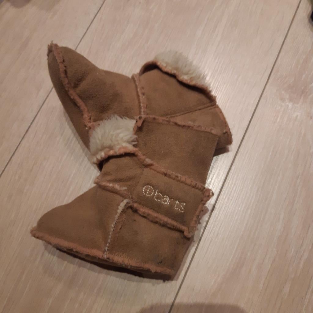 BARTS  superwarme winterlaarsjes Baby 6-12 mdn, Ophalen of Verzenden, Gebruikt