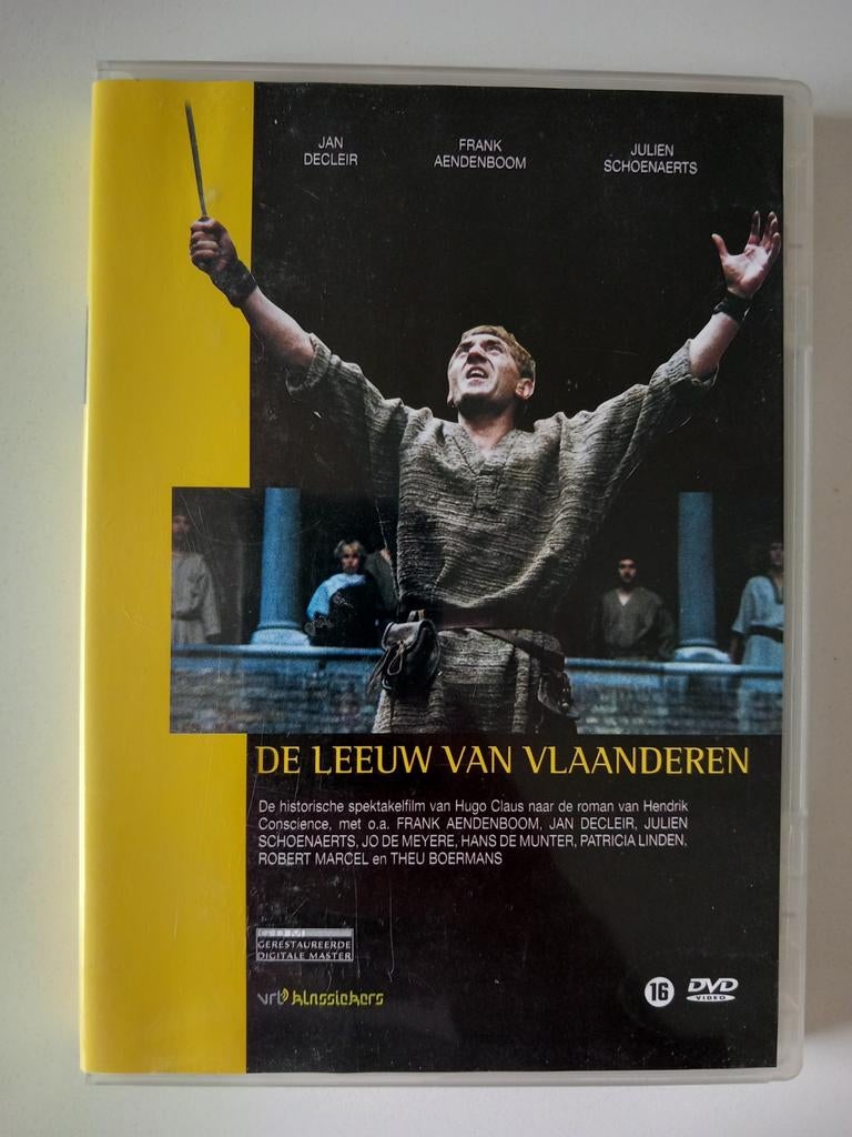 Dvd De Leeuw van Vlaanderen (Vlaamse Filmklassieker), Cd's en Dvd's, Ophalen of Verzenden, Zo goed als nieuw, Actie