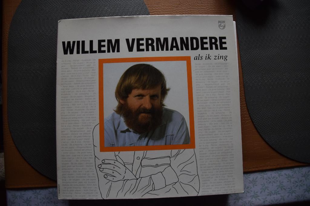 LP Willem Vermandere - Als ik zing, Ophalen of Verzenden, Gebruikt, 12 inch, Overige genres