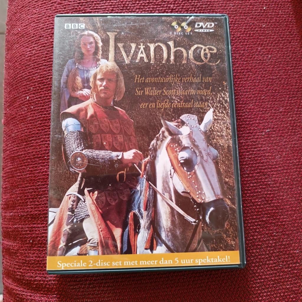 2 dvd ivanhoe, Ophalen of Verzenden, Zo goed als nieuw