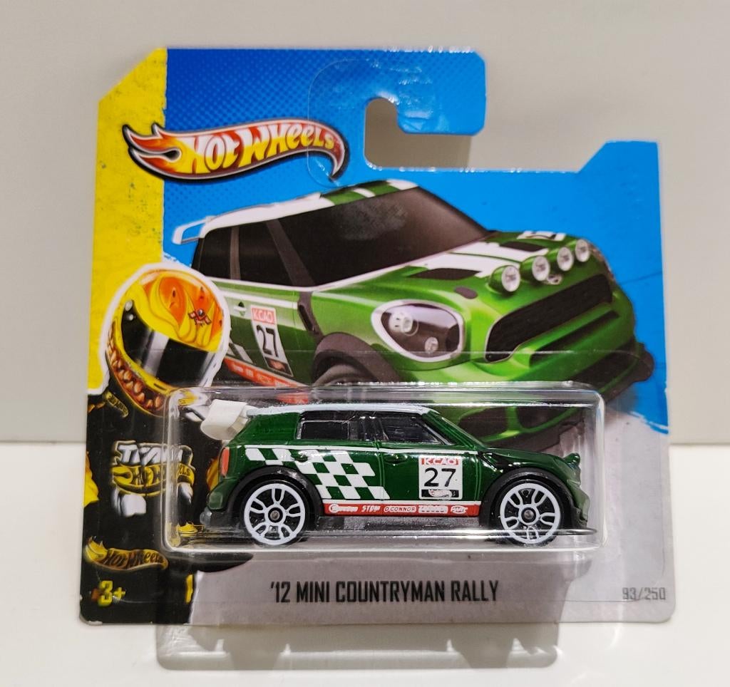 Hot Wheels '12 Mini Cooper Countryman Rally Groen (2013), Ophalen of Verzenden