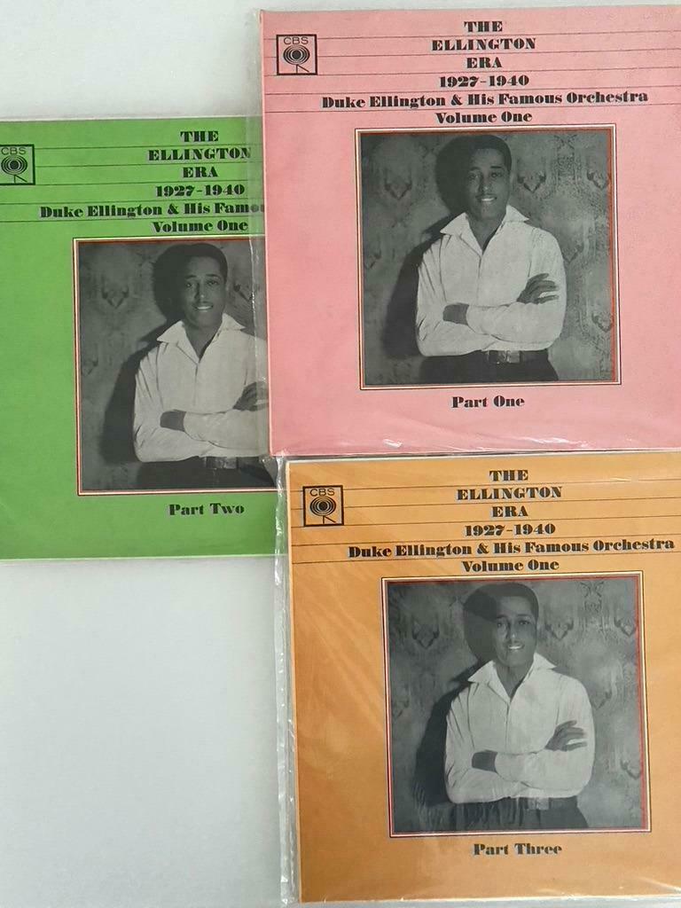 3 x LP Duke Ellington - Ellington Era 1-2-3 1963, Enlèvement ou Envoi, Utilisé, 12 pouces, Jazz