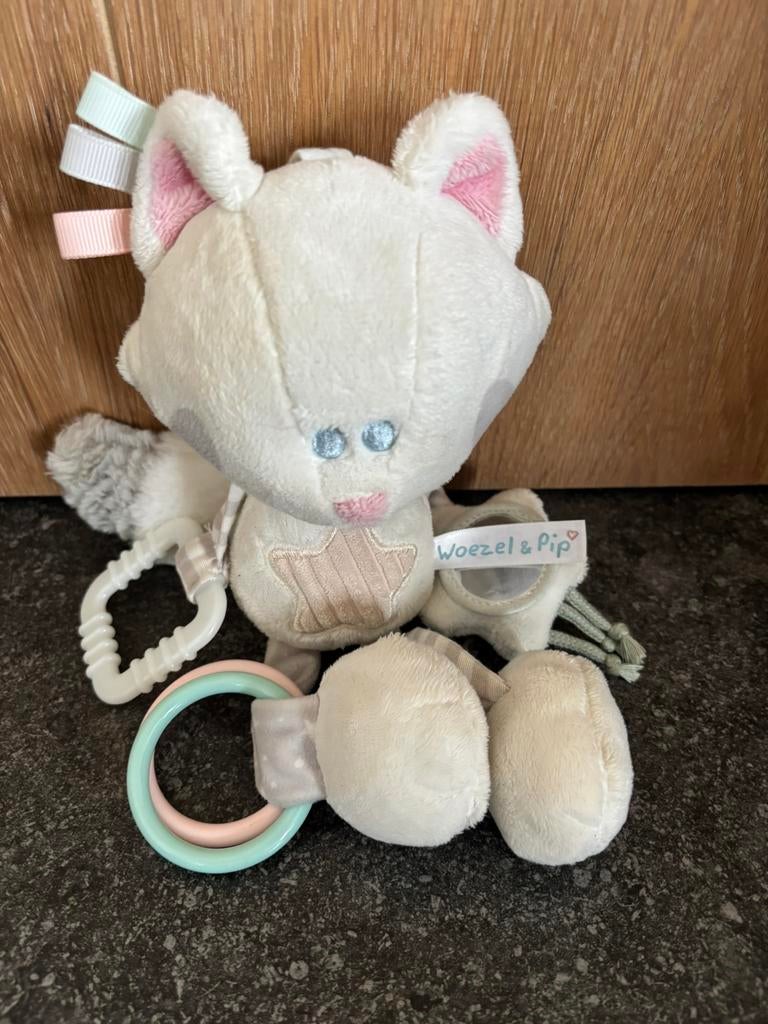 Woezel en pip baby activiteitenknuffel poes, Ophalen, Zo goed als nieuw
