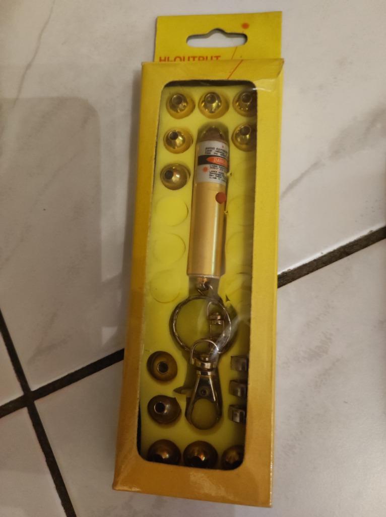 Laser pointers sleutelhangers met wisselstukken, Ophalen, Gebruikt, Overige typen