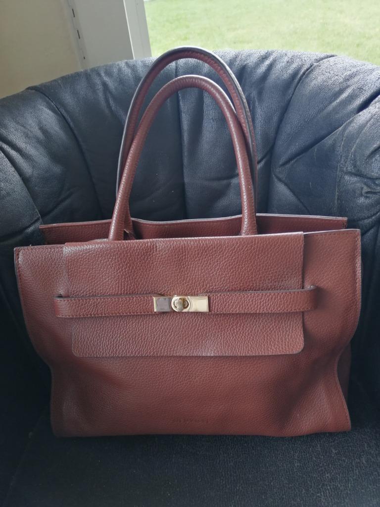 handtas neuville chocolade bruin nieuw leder, Bijoux, Sacs & Beauté, Sacs | Sacs Femme, Enlèvement ou Envoi, Neuf, Brun, Sac à main