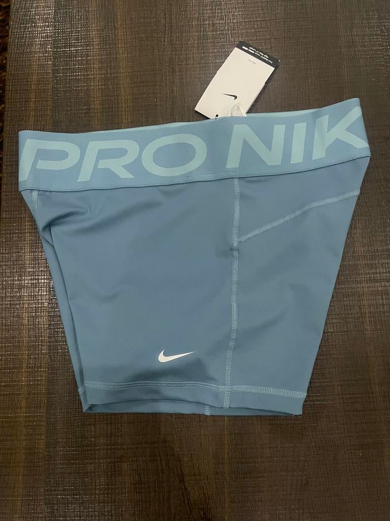 Nike Pro korte broek, Blauw, Maat 42/44 (L), Nieuw, Ophalen of Verzenden