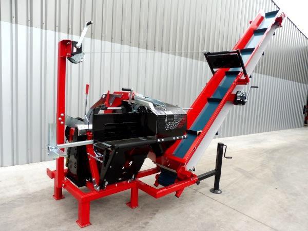 Scie à bûches avec tapis lame 700mm, Zakelijke goederen, Machines en Bouw | Houtbewerking, Ophalen of Verzenden