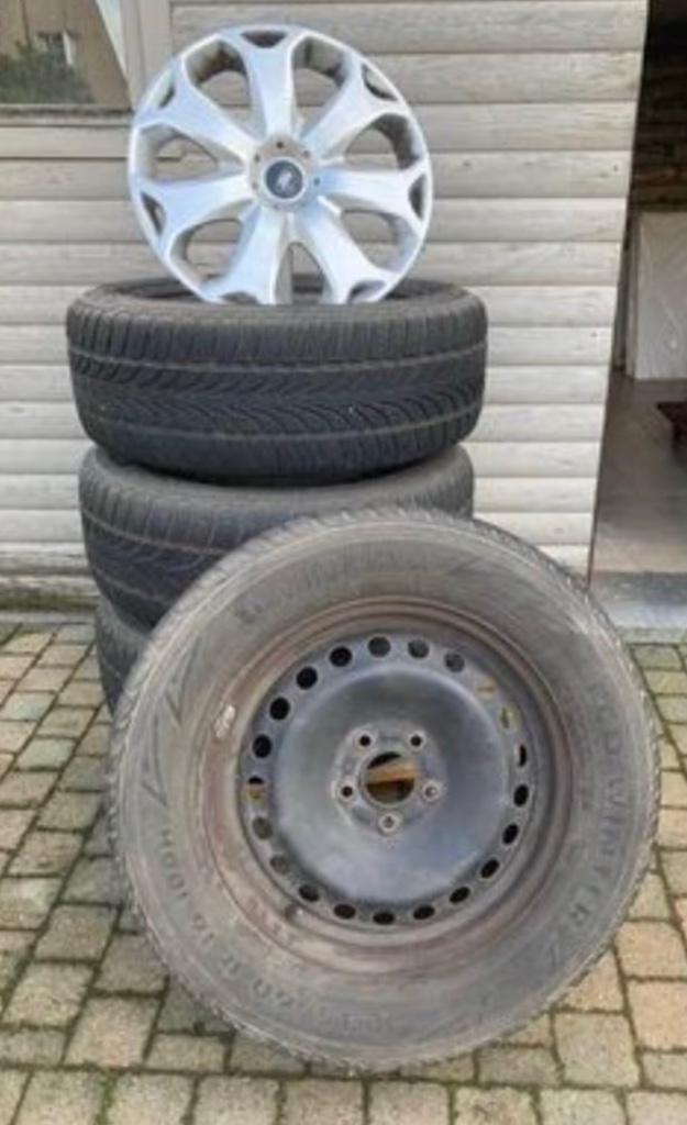 Winterbanden ford kuga, Auto-onderdelen, Banden en Velgen, Ophalen, Gebruikt, Winterbanden, Band(en)