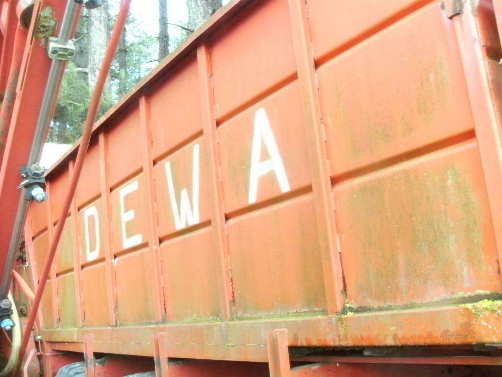 dewa losse silage bak . en traktie bouten/ man tractie asse, Ophalen, Overige typen
