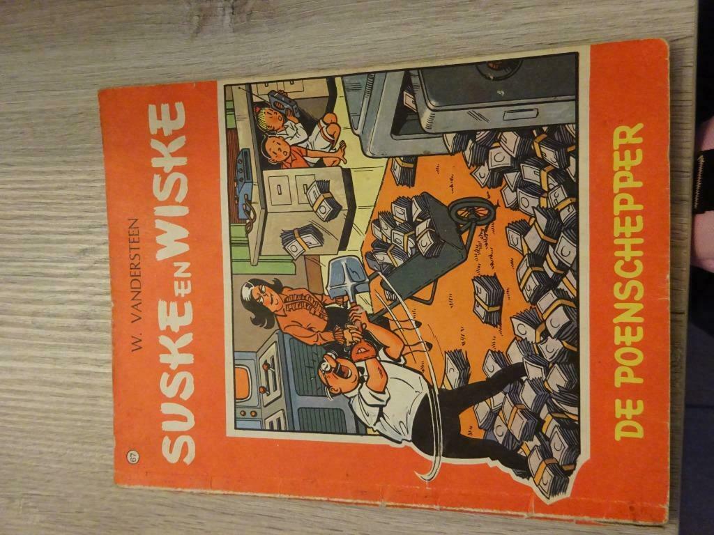 suske en wiske  67 de poenschepper, Ophalen, Eén stripboek, Zo goed als nieuw, Studio Vandersteen