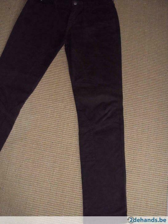 Damesbroek van Belgisch topmerk Hampton Bays, Kleding | Dames, Broeken en Pantalons, Gedragen, Zwart, Ophalen of Verzenden