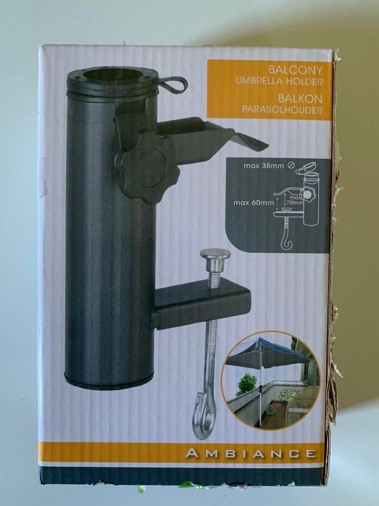 Parasolhouder voor terras of balkon, Enlèvement ou Envoi, Neuf