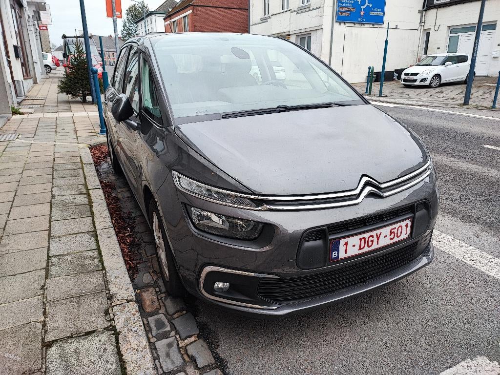 Citroen C4 Space Tourer, Automaat, Monovolume, Zwart, 96 kW