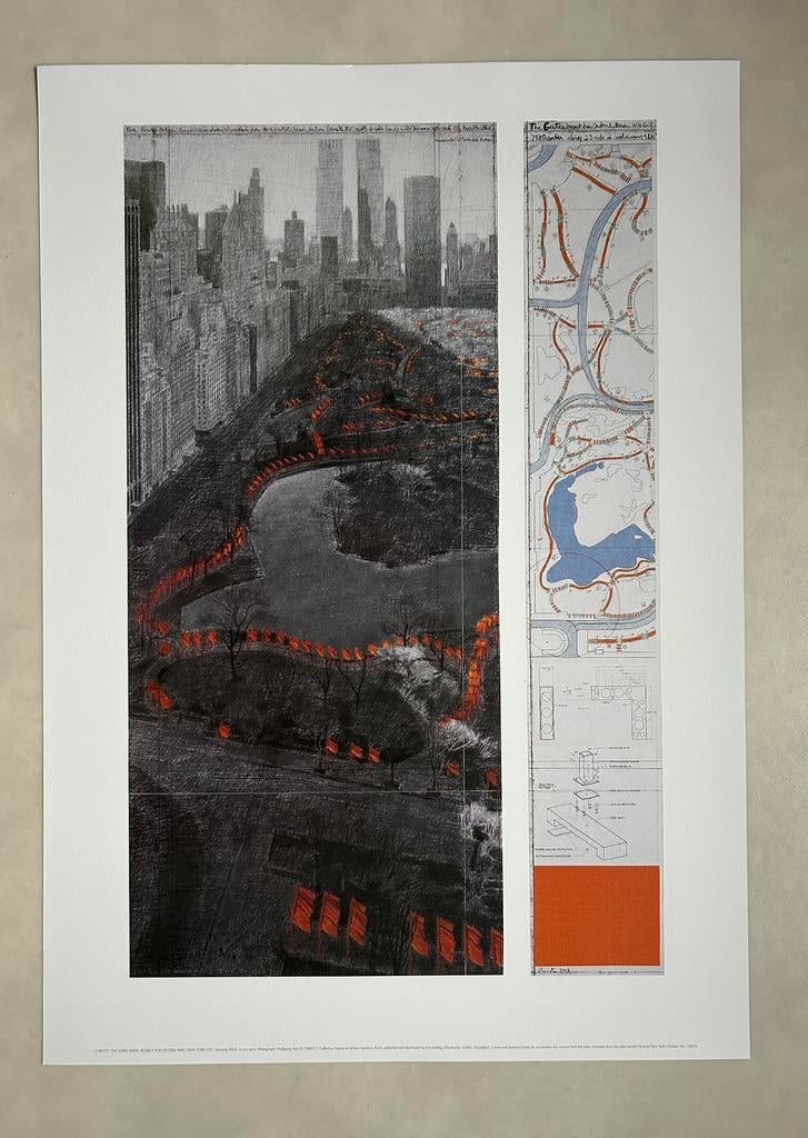 Christo - Central Park - 2004, Antiek en Kunst, Ophalen of Verzenden