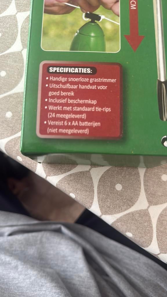 Grastrimmer, Tuin en Terras, Bestrijdingsmiddelen, Nieuw, Ophalen