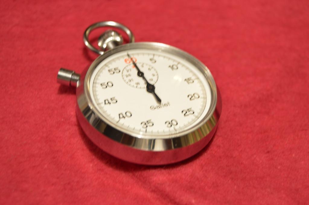 Ouderwetse Stopwatch/Chronometer Gallet, Ophalen