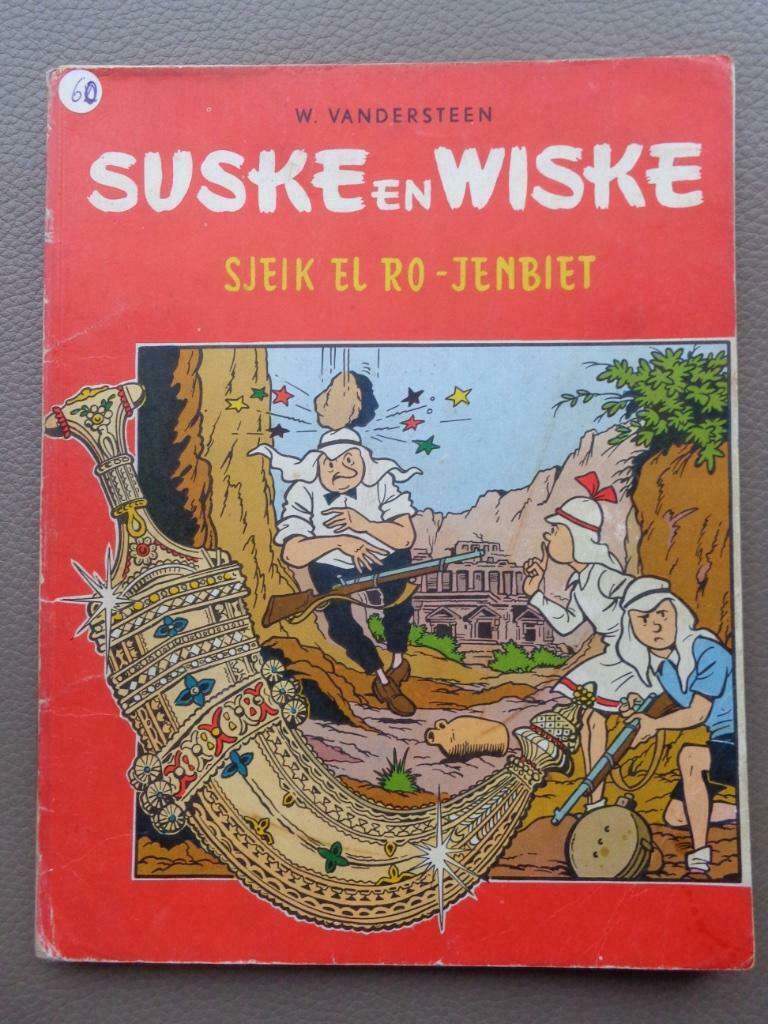 Suske en Wiske - Sjeik El Ro-Jenbiet - 2e druk 1966, Boeken, Ophalen of Verzenden, Gelezen