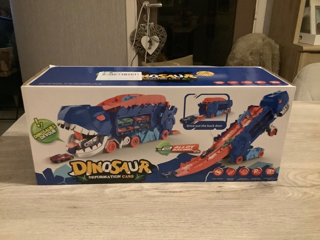 Dinosaur Deformation Car (Nieuw), Kinderen en Baby's, Speelgoed |Speelgoedvoertuigen, Ophalen of Verzenden, Nieuw