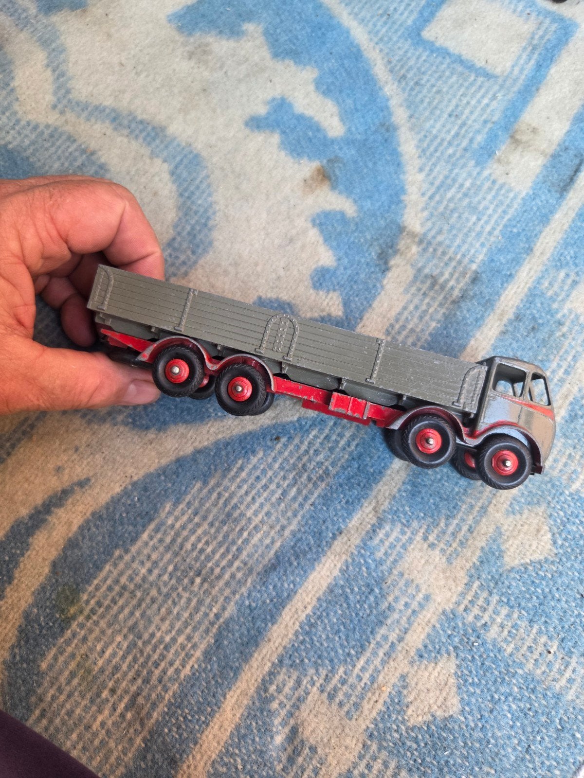 DINKY TOYS # 501 FODEN WAGON 1947 MOOI ORIGINEEL 65 EURO, Ophalen of Verzenden, Dinky Toys