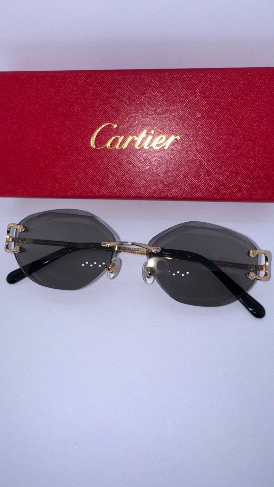 Lunettes Cartier, Ophalen of Verzenden, Zo goed als nieuw, Bril