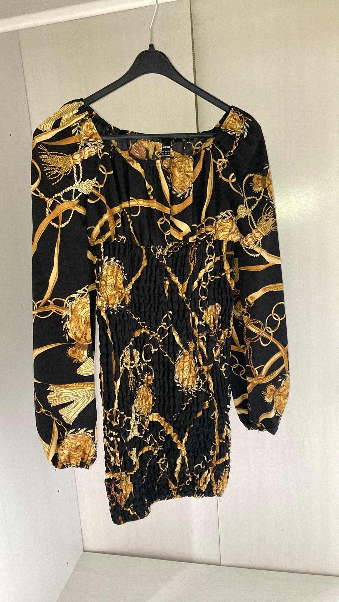 Jurk van Shein, Kleding | Dames, Jumpsuits, Ophalen of Verzenden, Zo goed als nieuw, Maat 34 (XS) of kleiner, Zwart