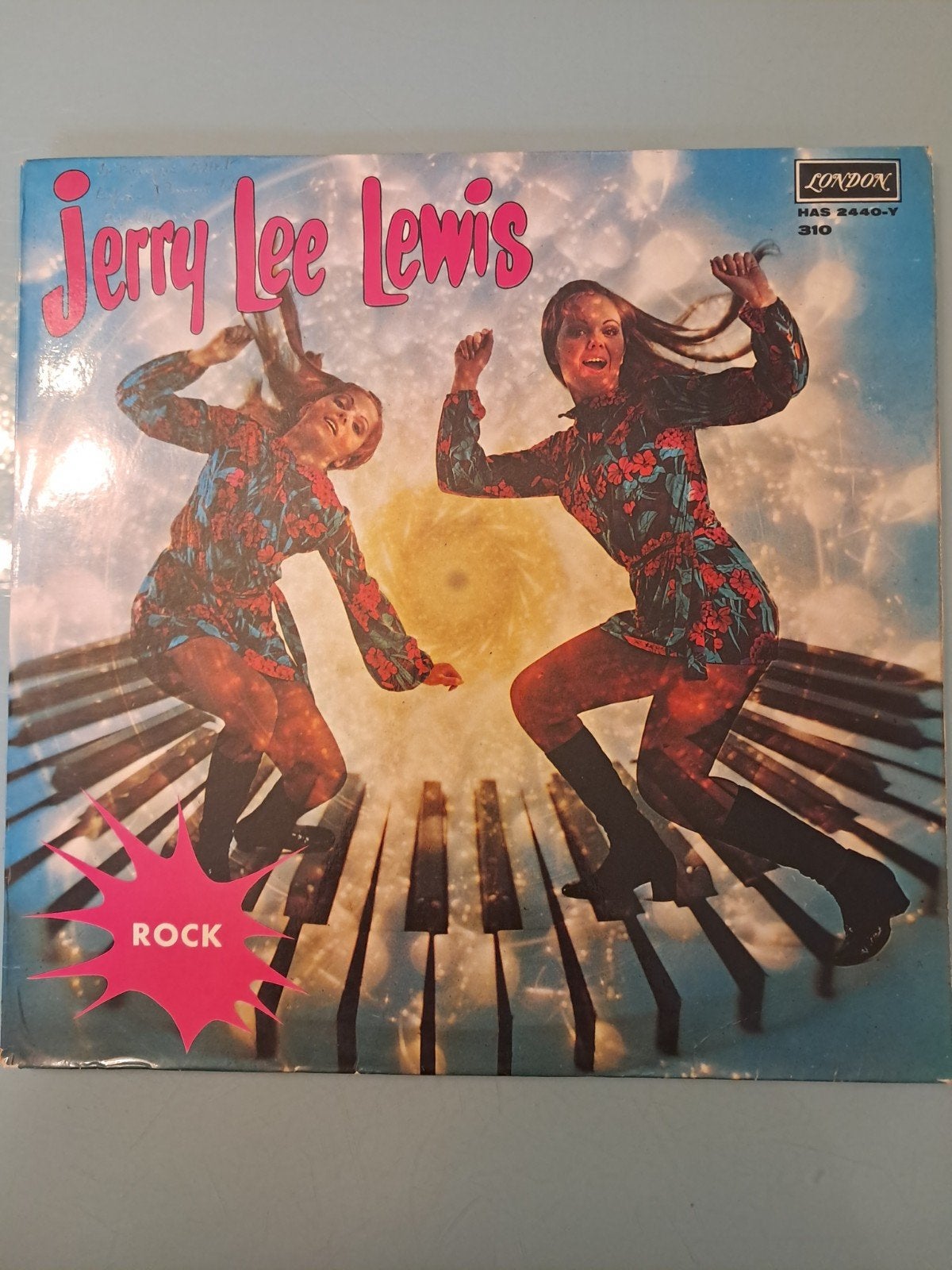 Jerry lee lewis..2 LP .rock and roll..volume 3, Cd's en Dvd's, Vinyl | Rock, Verzenden, Zo goed als nieuw, LP