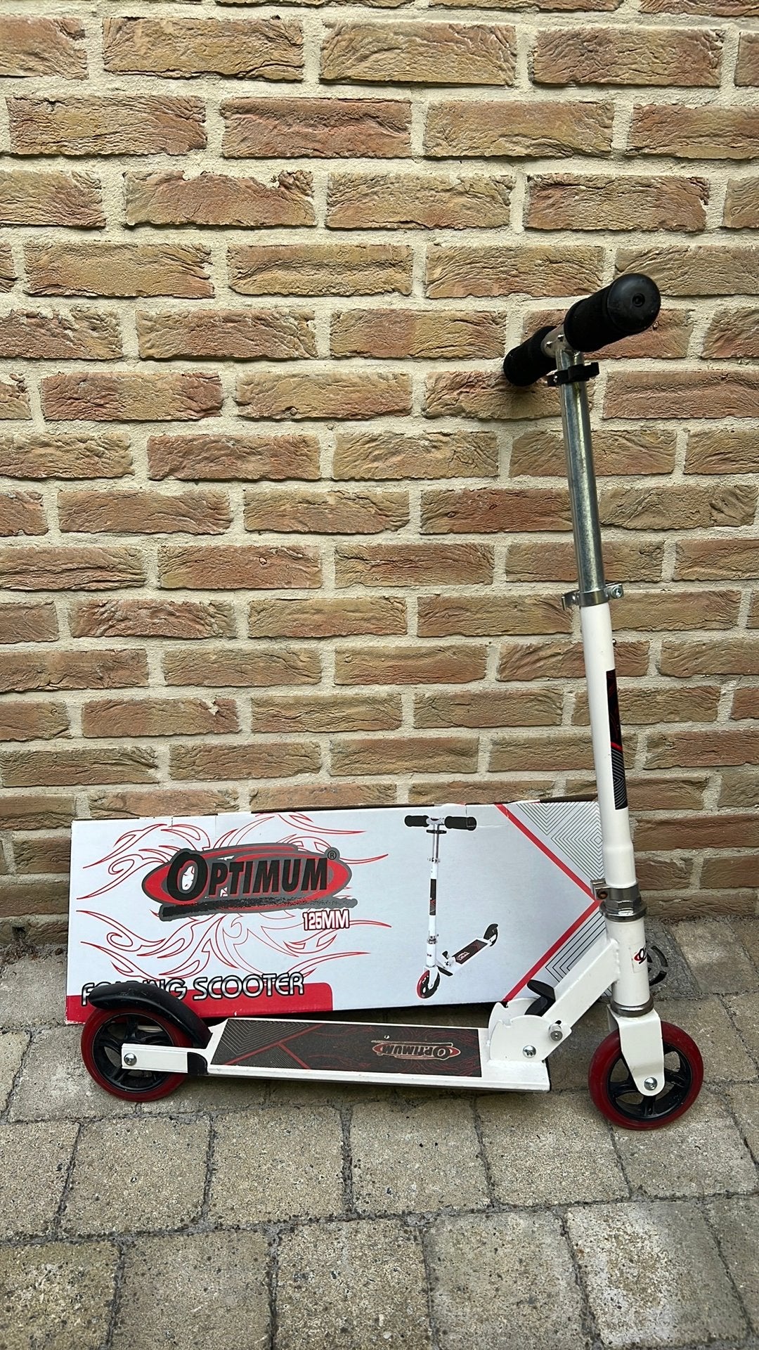 Marchepied OPTIMUM 125 mm, Vélos & Vélomoteurs, Trottinettes, Enlèvement, Comme neuf
