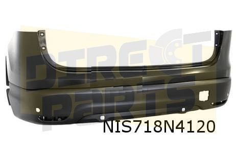 Nissan Qashqai (1/14-6/17) achterbumper (te spuiten) (Bij PD, -, Verzenden, -, Nieuw