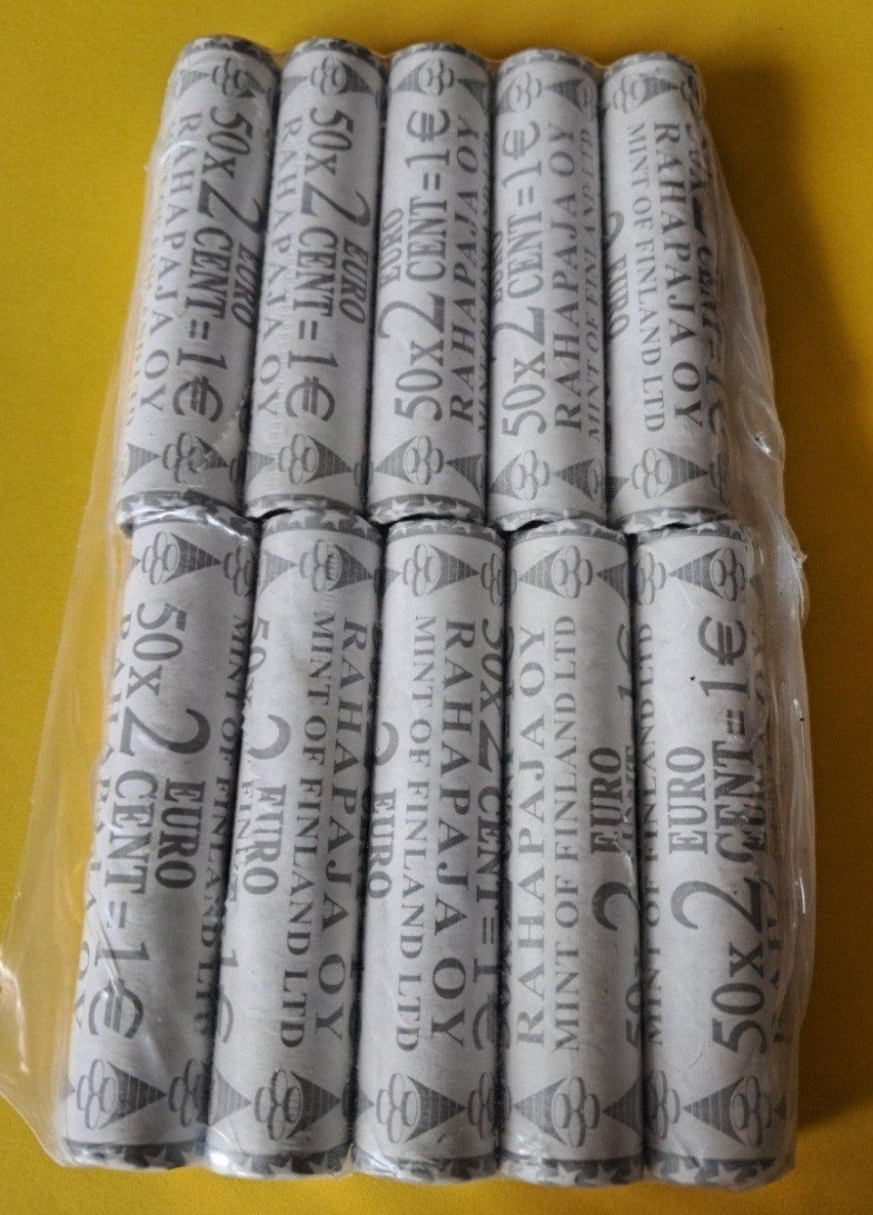 Rollen 2 cent Finland 2000, Postzegels en Munten, Ophalen of Verzenden, Finland, Losse munt