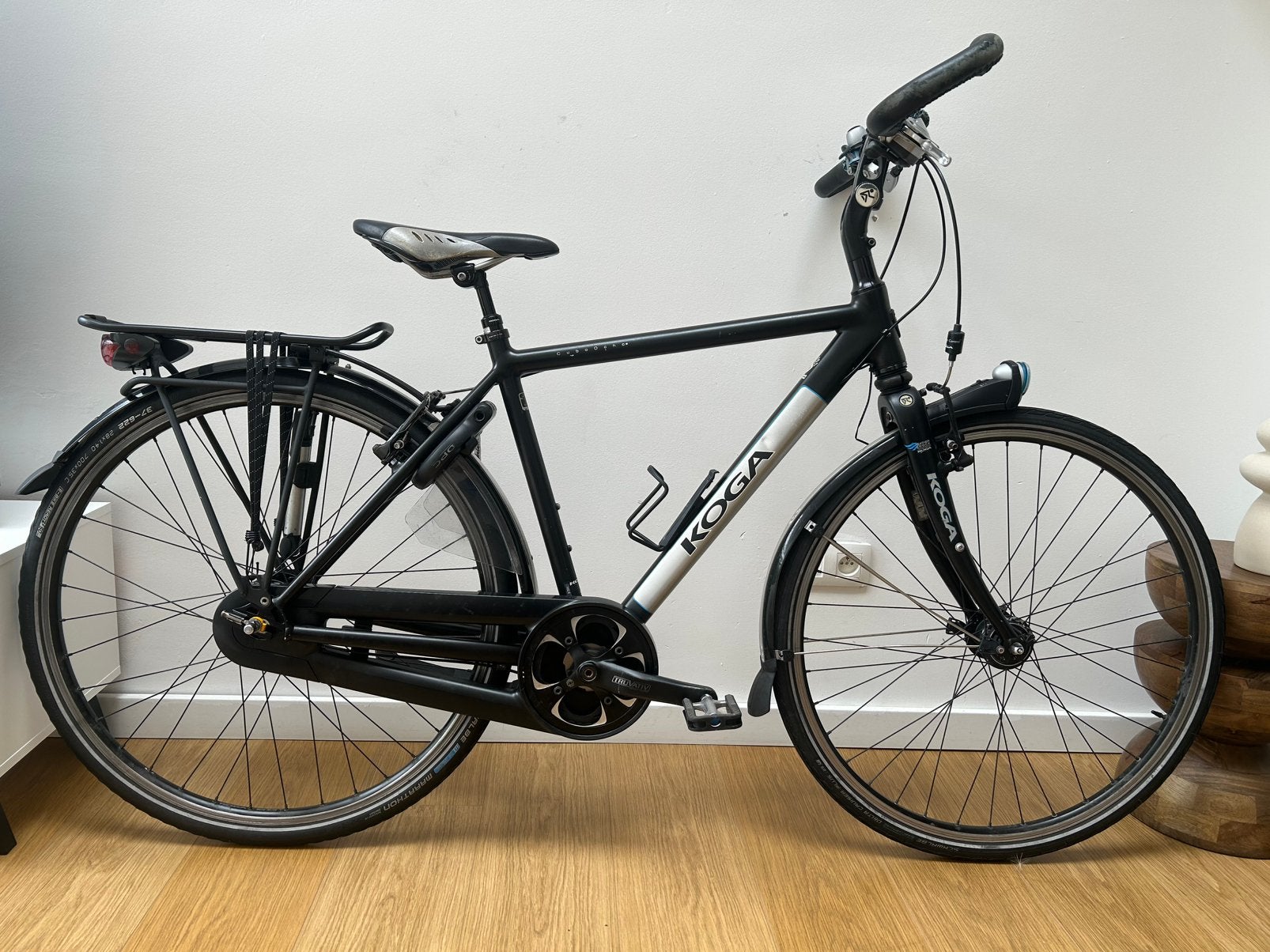 Herenfiets koga, Fietsen en Brommers, Ophalen, Zo goed als nieuw, Versnellingen