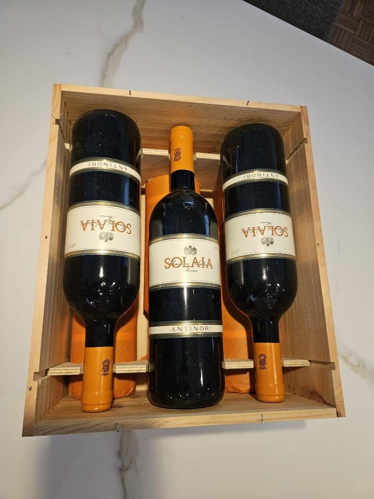 Solaia 2015 (100/100 Robert Parker) - 6 bouteilles, Neuf, Pleine, Enlèvement, Vin rouge
