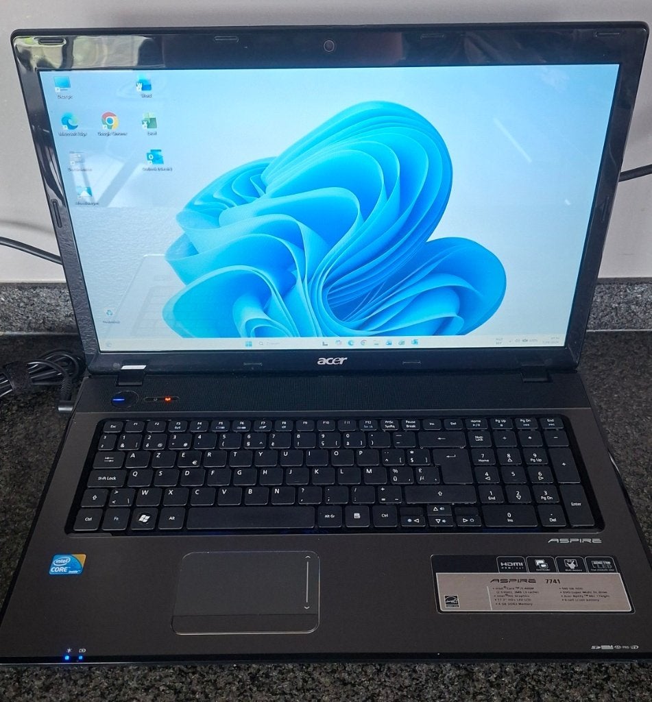 Acer Aspire 7741G, 2 tot 3 Ghz, 8 GB, SSD, Azerty