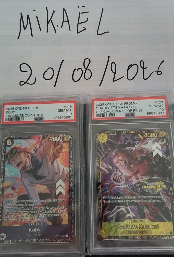 Trophy Cards One Piece, Ophalen, Zo goed als nieuw, Losse kaart, Foil